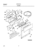 ICE & WATER DISPENSER Diagram and Parts List for WRS26MF5AS2  Westinghouse Refrigerator