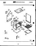 Part Location Diagram of 655T188P02 Frigidaire SPACER, BODYSIDE (8)