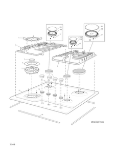 Part Location Diagram of 305439800 Frigidaire TRIVET