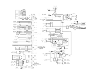Wiring Diagram Diagram and Parts List for FGHF2366PFEA  Frigidaire Refrigerator