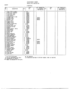 Chest/cabinet Page 2 Diagram and Parts List for 86458-OA  Frigidaire Freezer