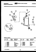 Part Location Diagram of 08009033 Frigidaire GROMMET, COMPRESSOR MTG.