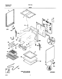 Part Location Diagram of 316021133 Frigidaire SCREW