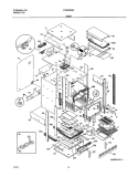 BODY Diagram and Parts List for FGB24S5ABA  Frigidaire Wall Oven
