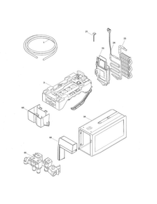Ice Maker Diagram and Parts List for 25370443410  Kenmore Refrigerator