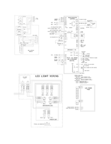 Wiring Diagram Diagram and Parts List for DGHF2360PF0  Frigidaire Refrigerator