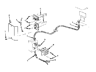 Wiring and controls assembly Diagram and Parts List for 86764111  Frigidaire Furnace