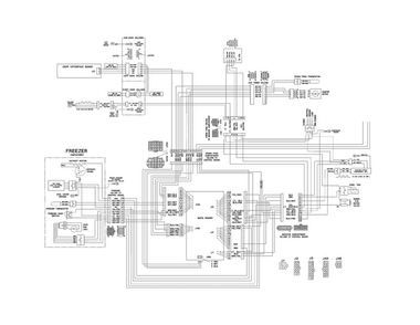 Wiring Diagram Diagram and Parts List for EI28BS80KS1  Electrolux Refrigerator
