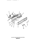 CONTROL PANEL, COOK - MASTER, SWITCHE Diagram and Parts List for REM77BCB1  Frigidaire Microwave Oven Combo
