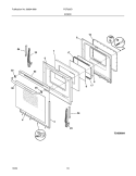 Part Location Diagram of 5304445977 Frigidaire HINGE KIT