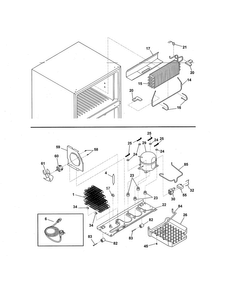 Part Location Diagram of 241735901 Frigidaire BRACKET ASSEMBLY