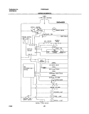WIRING SCHEMATIC Diagram and Parts List for FRS23H5ASB0  Frigidaire Refrigerator