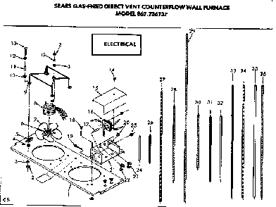 Part Location Diagram of STD541008 Kenmore Hex Nut, 8-PACK