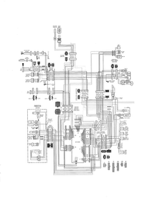 Wiring Diagram Diagram and Parts List for FGHB2735NP0  Frigidaire Refrigerator
