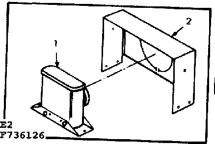 Horizontal vent kit Diagram and Parts List for 867736166  Frigidaire Furnace