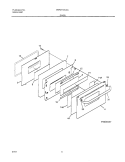 Part Location Diagram of 316088701 Frigidaire GLASS