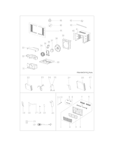 Part Location Diagram of 5304485973 Frigidaire MOTOR