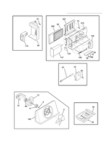 Controls Diagram and Parts List for EW26SS70IS6  Electrolux Refrigerator