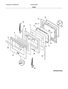 Part Location Diagram of 316408301 Frigidaire BRACKET