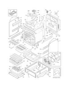 Part Location Diagram of 5304500180 Frigidaire HARNESS