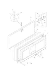 Part Location Diagram of 297412302 Maytag Shield