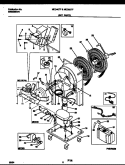 UNIT PARTS Diagram and Parts List for MDD50TF2  Frigidaire Dehumidifier