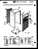 CABINET AND CONTROL PARTS Diagram and Parts List for MR50E2  Frigidaire Dehumidifier