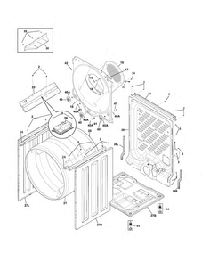 Part Location Diagram of A00499002 Frigidaire CONTROL BOARD