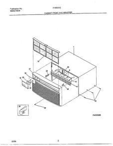 Part Location Diagram of 309613509 Frigidaire DIAL PLATE