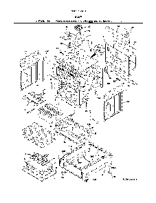 Body Diagram and Parts List for 79042533319  Kenmore Range