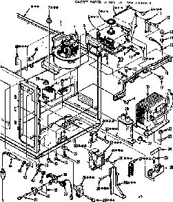 Part Location Diagram of 10540 Maytag Nut w/washer