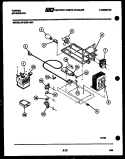 POWER CONTROL Diagram and Parts List for 56-4278-10-01  Tappan Microwave
