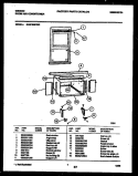CABINET AND INSTALLATION PARTS Diagram and Parts List for GAS18EP2K2  Gibson Air Conditioner
