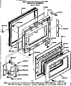 Part Location Diagram of 11640 Maytag Door seal