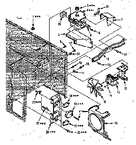 Switches And Microwave Parts Diagram and Parts List for 5648773581  Kenmore Microwave