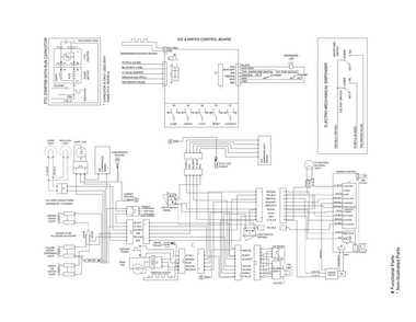 Wiring Diagram Diagram and Parts List for FFHS2622MSVA  Frigidaire Refrigerator