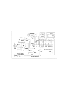 Wiring Diagram Diagram and Parts List for CAD504DUD11  Frigidaire Dehumidifier
