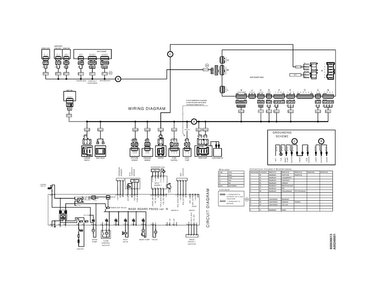 Wiring Diagram Diagram and Parts List for FGCD2456QW0B  Frigidaire Dishwasher