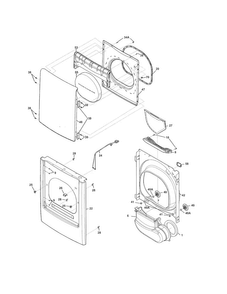 Part Location Diagram of 137560710 Frigidaire Lint Filter
