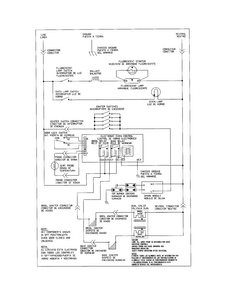 Wiring Diagram Diagram and Parts List for TGF657BFD5  Tappan Range