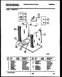 SYSTEM PARTS Diagram and Parts List for WAK087P7V2  Frigidaire Air Conditioner