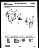 AIR HANDLING PARTS Diagram and Parts List for AL08B4EVB  Gibson Air Conditioner