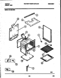 BODY PARTS Diagram and Parts List for 30-1049-00-06  Tappan Range