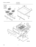 Part Location Diagram of 5304512039 Frigidaire PANEL