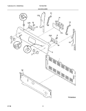 Part Location Diagram of 316445228 Frigidaire PANEL