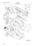 ICE CONTAINER Diagram and Parts List for PLHS67EESB4  Frigidaire Refrigerator