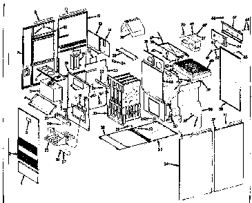 Part Location Diagram of 88433 Frigidaire RACK RAILS FOR 20 KG BLAST CHI