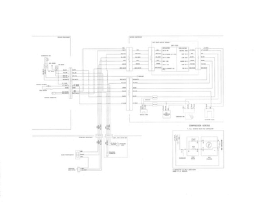 Wiring Diagram Diagram and Parts List for FFTR18G2QW1  Frigidaire Refrigerator