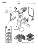BODY Diagram and Parts List for 30-2272-00-04  Tappan Range