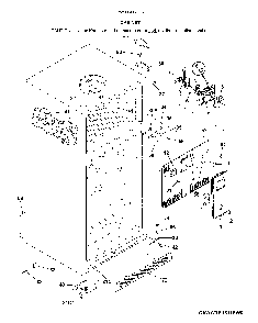 Cabinet Diagram and Parts List for 25360412618  Kenmore Refrigerator